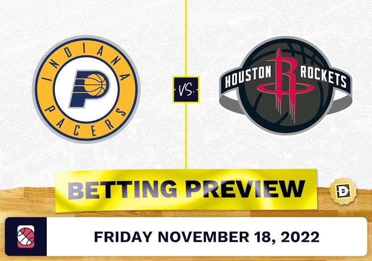 Pacers vs. Rockets Prediction and Odds - Nov 18, 2022