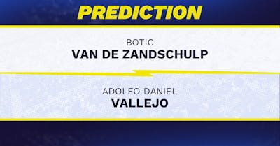 Botic Van de Zandschulp vs. Adolfo Daniel Vallejo prediction, odds, picks for ATP Winston-Salem Open 2026