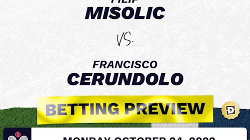 Filip Misolic vs. Francisco Cerundolo Predictions - Oct 24, 2022