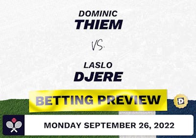Dominic Thiem vs. Laslo Djere Predictions - Sep 26, 2022