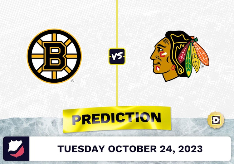 Bruins vs. Blackhawks Prediction and Odds - October 24, 2023