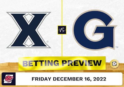 Xavier vs. Georgetown CBB Prediction and Odds - Dec 16, 2022