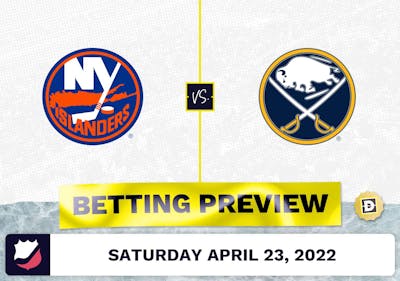Islanders vs. Sabres Prediction and Odds - Apr 23, 2022