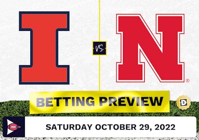 Illinois vs. Nebraska CFB Prediction and Odds - Oct 29, 2022