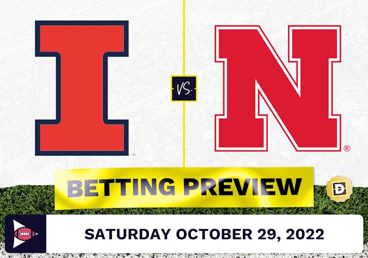 Illinois vs. Nebraska CFB Prediction and Odds - Oct 29, 2022