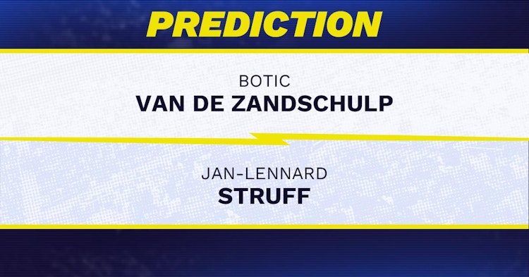 Botic Van de Zandschulp vs Jan-Lennard Struff Tennis Prediction.