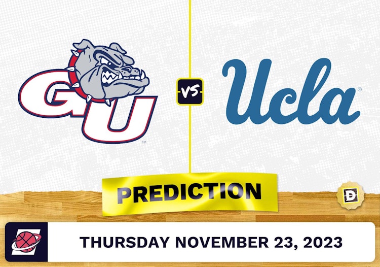 Gonzaga vs. UCLA Basketball Prediction - November 23, 2023