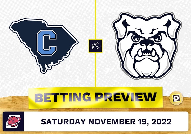 Citadel vs. Butler CBB Prediction and Odds - Nov 19, 2022