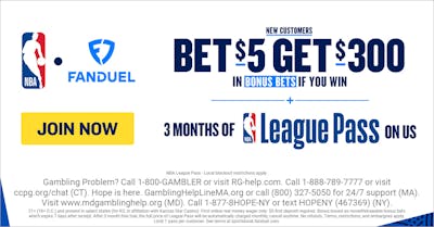 New FanDuel Promo Code: Unlock 3 Months of Free NBA League Pass and $300 Bonus with $5 Bet on Lakers-Wolves