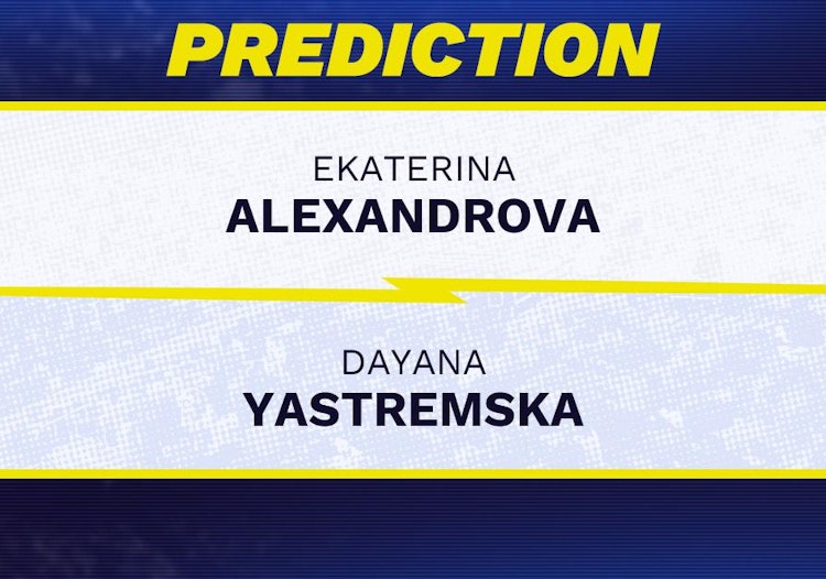 Ekaterina Alexandrova vs Dayana Yastremska Tennis Prediction.