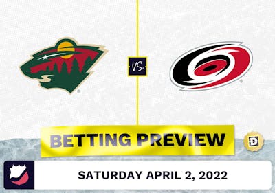 Wild vs. Hurricanes Prediction and Odds - Apr 2, 2022