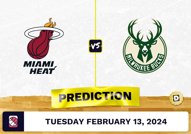 Miami Heat vs. Milwaukee Bucks Prediction, Odds, NBA Picks [2/13/2024]