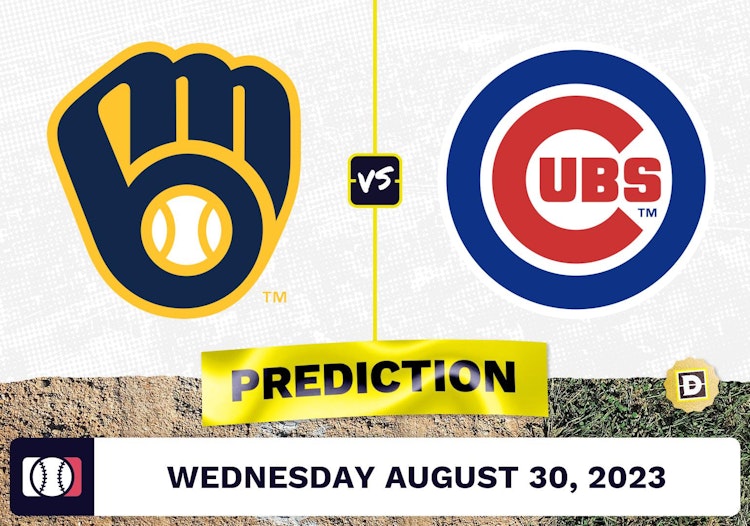 Brewers vs. Cubs Prediction for MLB Wednesday [8/30/2023]