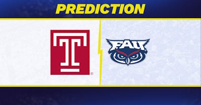 Temple vs. Florida Atlantic prediction: Florida Atlantic favored to win men's college basketball matchup [2/26/2026]