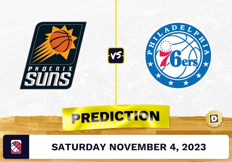 Suns vs. 76ers Prediction and Odds - November 4, 2023