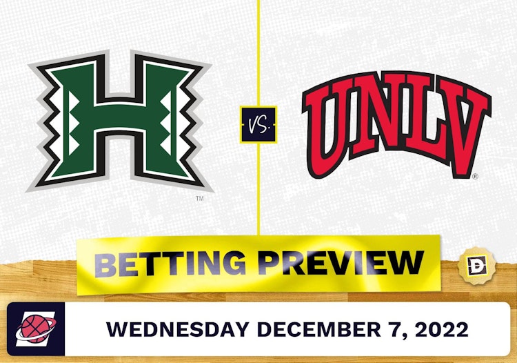 Hawaii vs. UNLV CBB Prediction and Odds Dec 7, 2022