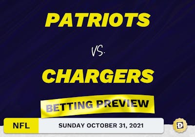 Patriots vs. Chargers Predictions and Odds - Oct 31, 2021
