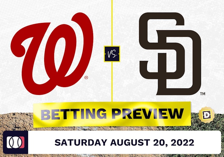 Nationals vs. Padres Prediction and Odds - Aug 20, 2022