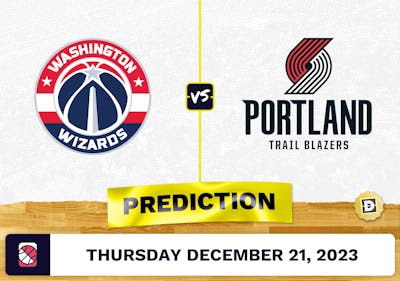 Washington Wizards vs. Portland Trail Blazers Prediction, Odds, NBA Picks  [12/21/2023]