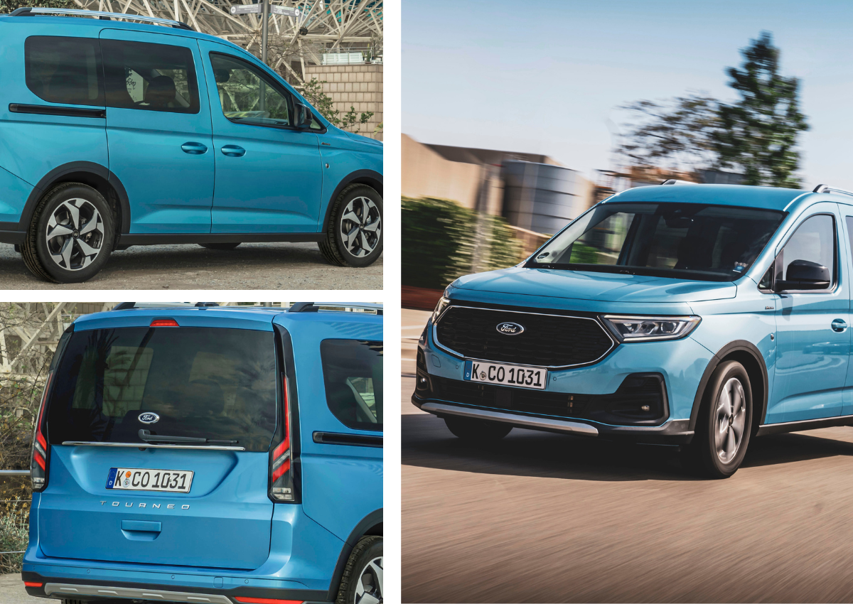 Das Exterieur des Ford Grand Tourneo Connect