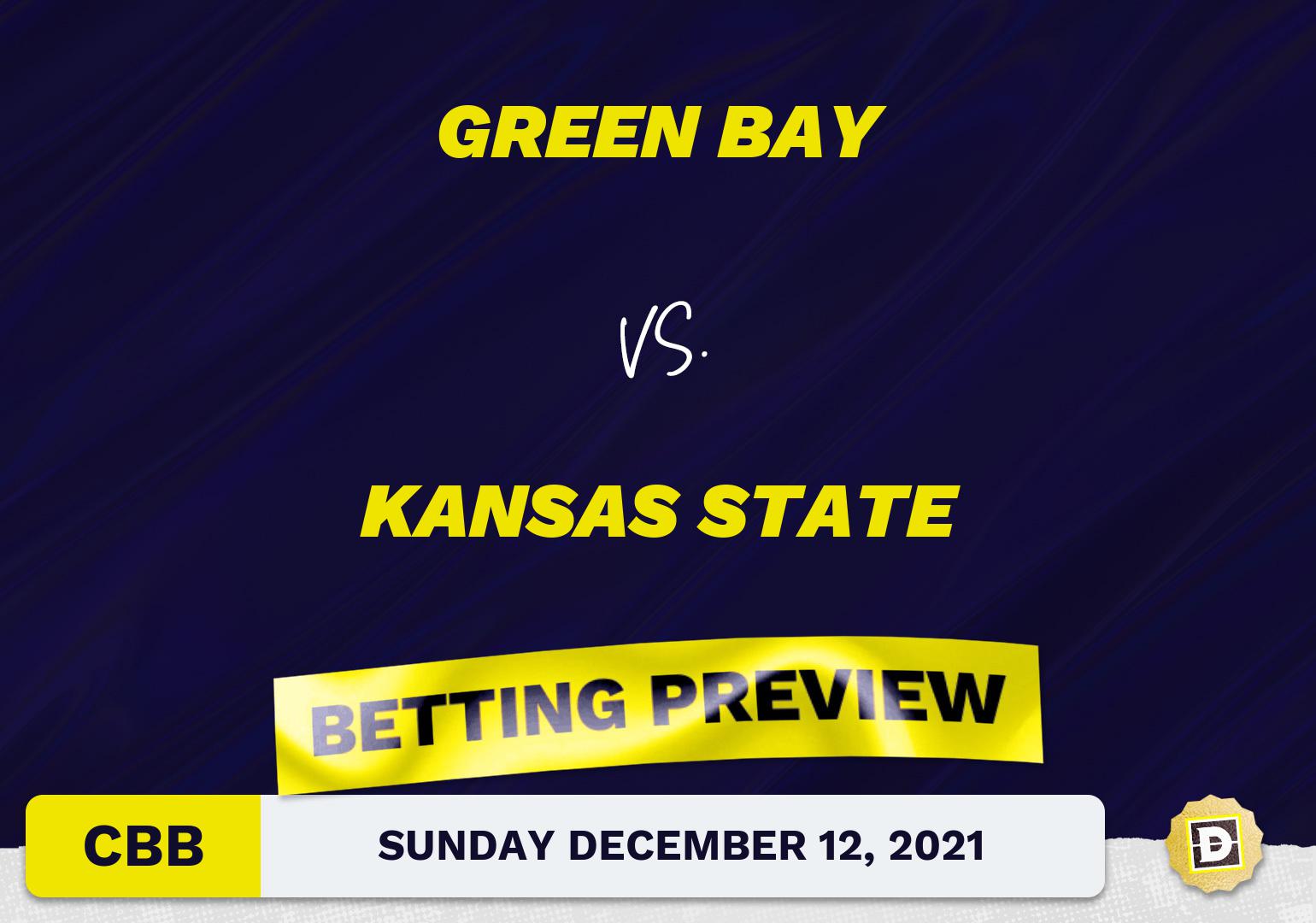 Green Bay vs. Kansas State CBB Predictions and Odds - Dec 12, 2021