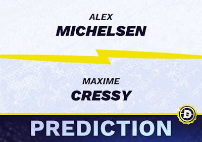 Alex Michelsen vs. Maxime Cressy Prediction, Odds, Picks for ATP Hall of Fame Open (Newport) 2024
