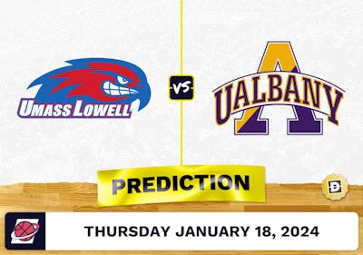 Massachusetts-Lowell vs. Albany Prediction, Odds, College Basketball Picks [1/18/2024]