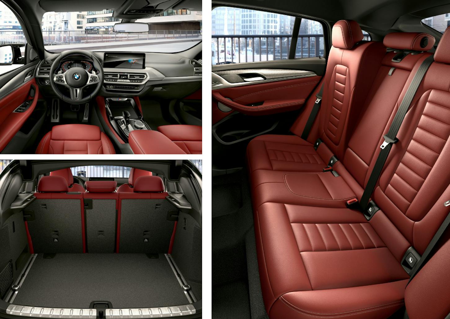Das Interieur des BMW X4.