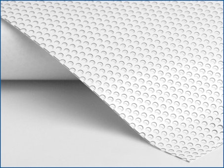 autocollant micro perforé