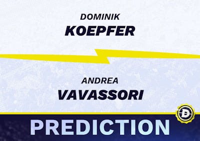 Dominik Koepfer vs. Andrea Vavassori Prediction, Odds, Picks for ATP Italian Open 2024