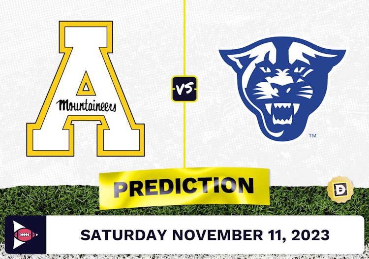 Appalachian State vs. Georgia State CFB Prediction and Odds - November 11, 2023