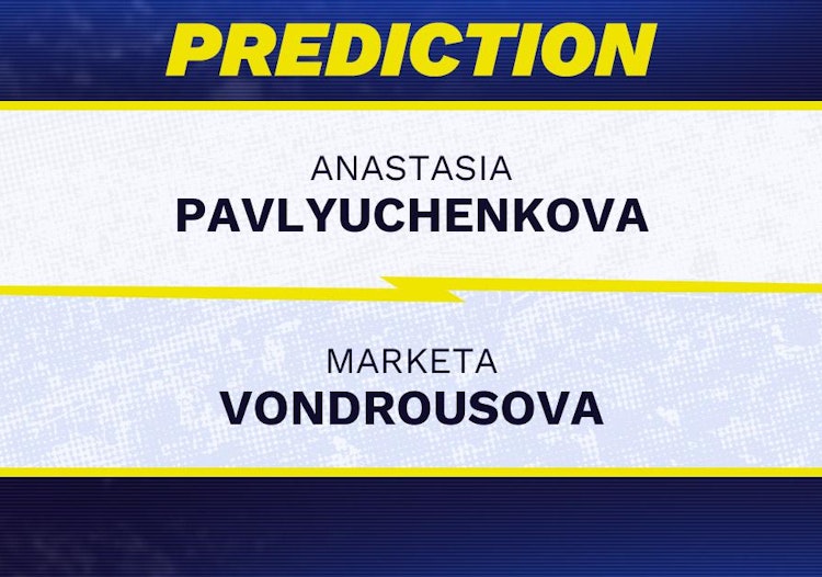 Anastasia Pavlyuchenkova vs Marketa Vondrousova Tennis Prediction.