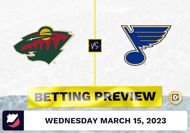 Wild vs. Blues Prediction and Odds - Mar 15, 2023