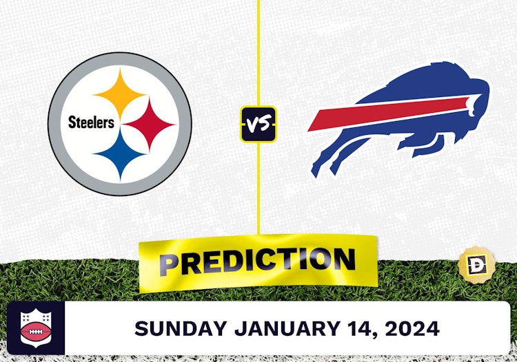 Pittsburgh Steelers vs. Buffalo Bills Prediction, Odds, NFL Picks - Wild Card Round [2024]