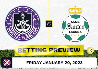 Mazatlan vs. Santos Laguna Prediction and Odds - Jan 20, 2023