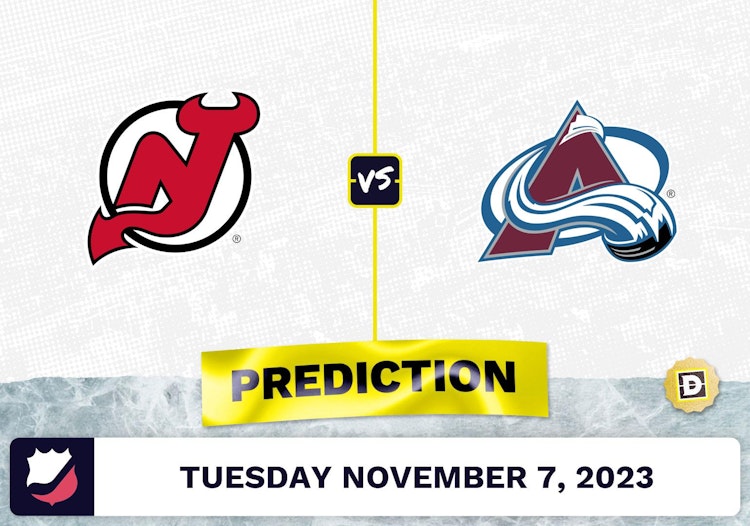 Devils vs. Avalanche Prediction and Odds - November 7, 2023