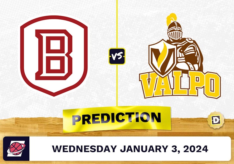 Bradley vs. Valparaiso Prediction, Odds, College Basketball Picks  [1/3/2024]