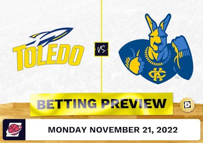 Toledo vs. Kansas City CBB Prediction and Odds - Nov 21, 2022