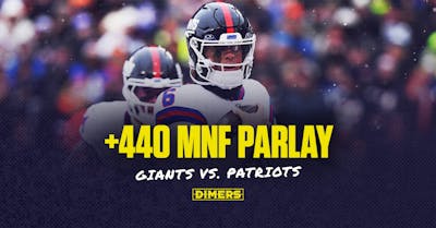 Parlay these Giants vs. Patriots player props at +440 odds for 'Monday Night Football'