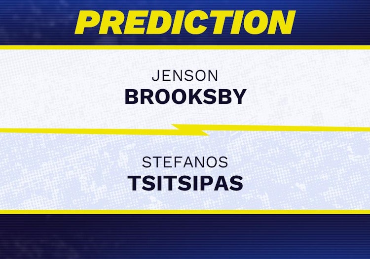 Jenson Brooksby vs Stefanos Tsitsipas Tennis Prediction.