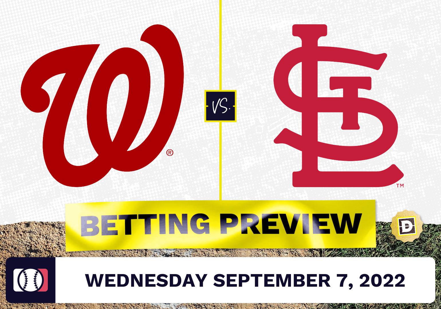 Nationals vs. Cardinals Prediction and Odds - Sep 7, 2022