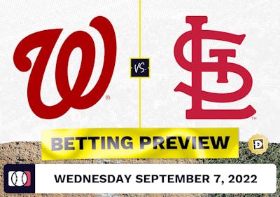 Nationals vs. Cardinals Prediction and Odds - Sep 7, 2022