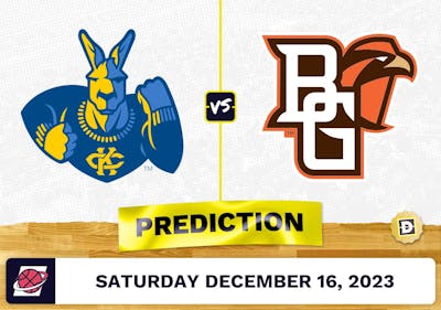 Kansas City vs. Bowling Green Prediction, Odds, Picks for College Basketball Saturday [12/16/2023]