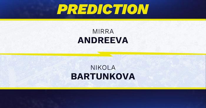 Mirra Andreeva vs. Nikola Bartunkova prediction, odds, picks for US Open 2026