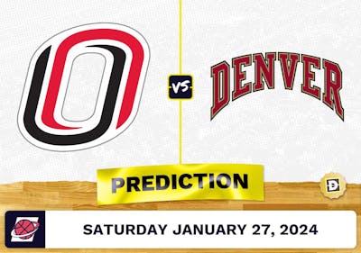 Nebraska-Omaha vs. Denver Prediction, Odds, College Basketball Picks [1/27/2024]