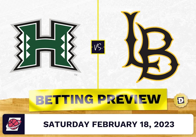 Hawaii vs. Long Beach State CBB Prediction and Odds - Feb 18, 2023