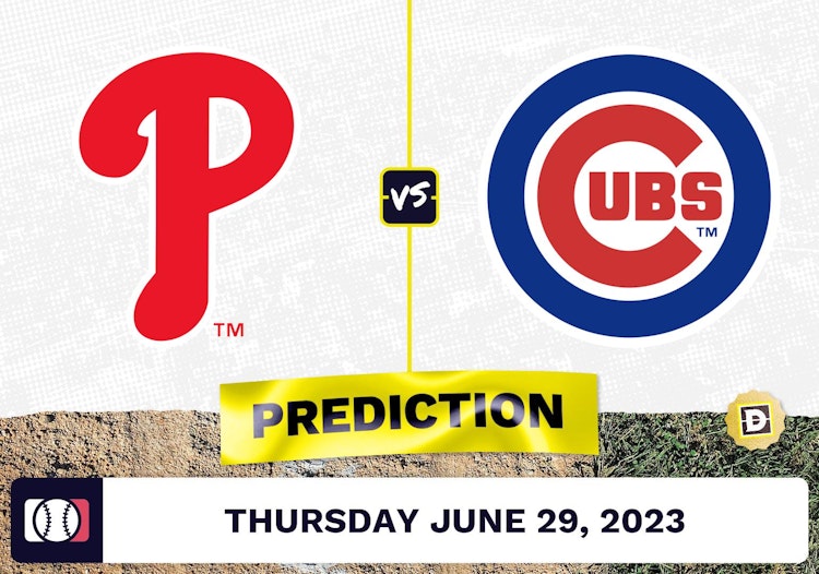 Phillies vs. Cubs Prediction for MLB Thursday [6/29/2023]