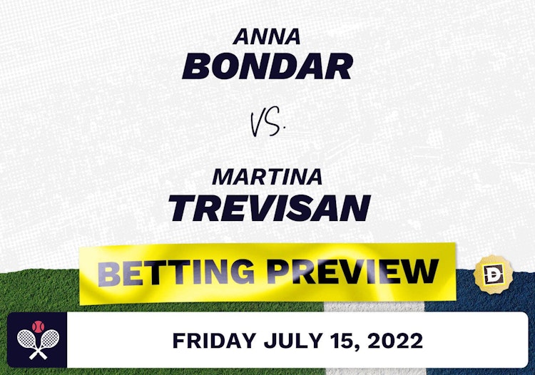 Anna Bondar vs. Martina Trevisan Predictions - Jul 15, 2022