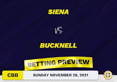 Siena vs. Bucknell CBB Predictions and Odds - Nov 28, 2021
