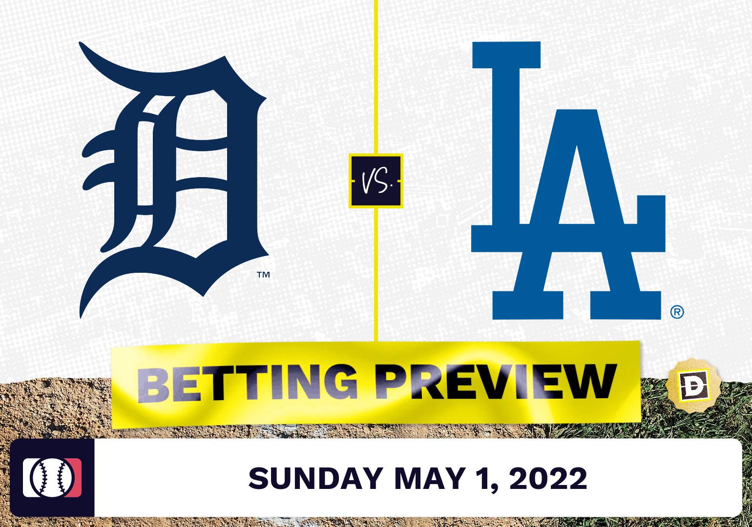 Tigers vs. Dodgers Prediction and Odds - May 1, 2022